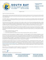 Superintendent's Welcome Letter