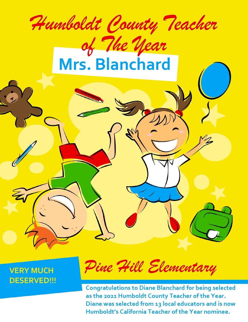 Congratulations, Mrs. Blanchard