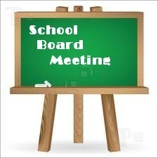 School Board Meeting Tomorrow Night